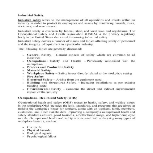 fire and safety course after 10th