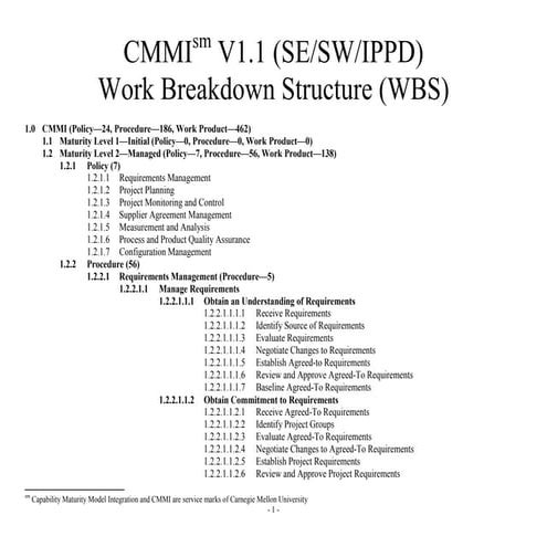 S cmmi-wbs