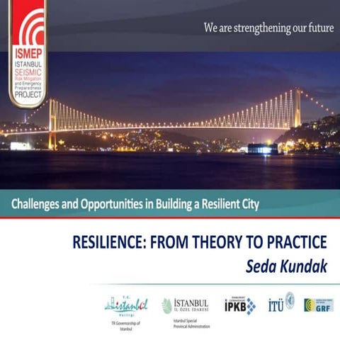 Challenges and opportunities in building a resilient city