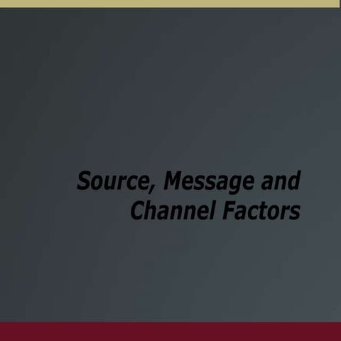 S. m &_channel_factors