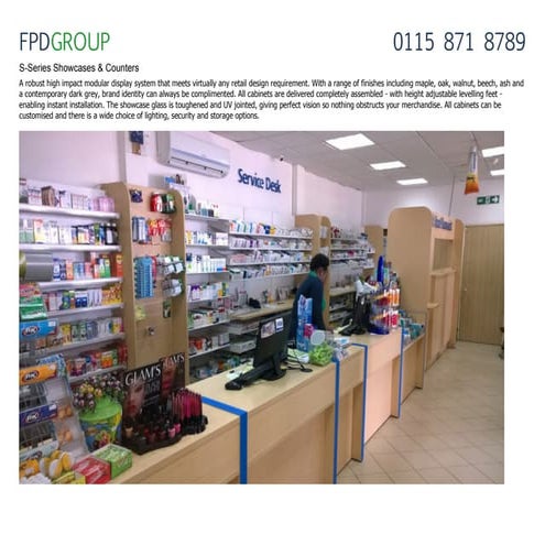 S-Series Showcases & Counters