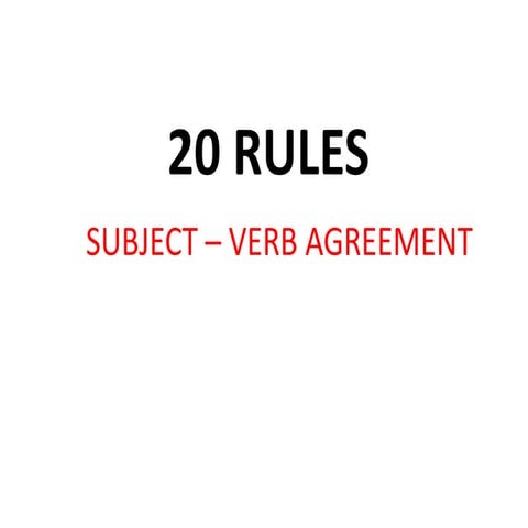 S v 20 rules