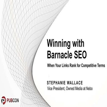 PubCon Vegas: Sustainable SEO
