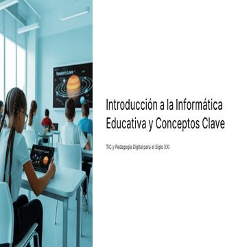 Integración de la Informática Educativa y Pedagogía Digital en el Siglo ...