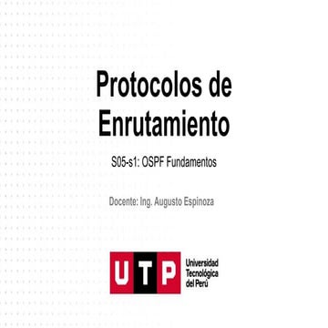 PROTOCOLOS DE ENRUTAMIENTO-OSPF IPV4 CCNA