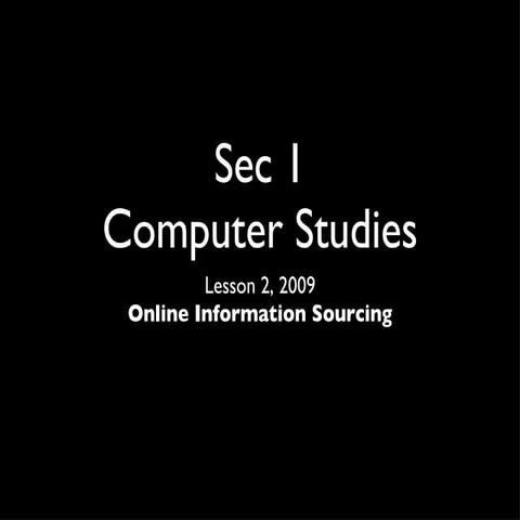 S1 bits-2-info-sourcing