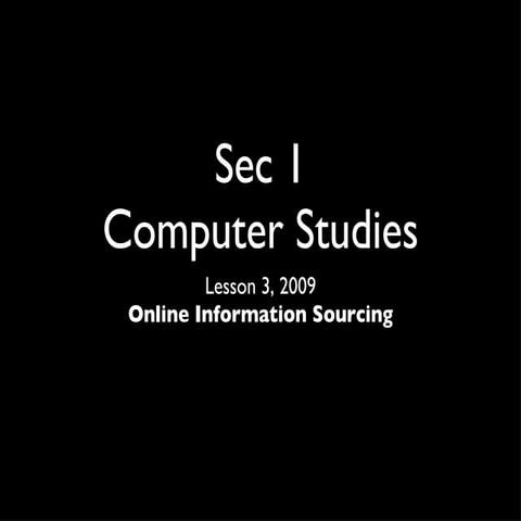 S1 bits-3-info-sourcing