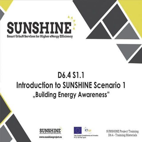 S.1.1 Introduction to Scenario 1