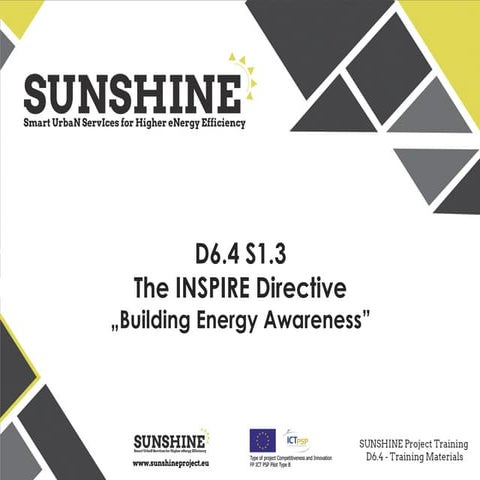 S.1.3 INSPIRE Directive