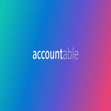 Fintech Belgium Summit 2017 - Pitch Battles - Start ups - Accountable by Nico...