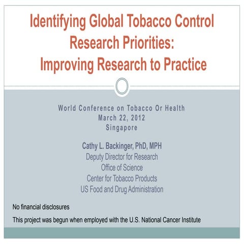 WHO framework convention on tobacco control | PDF