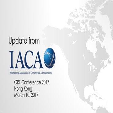 Update from IACA 2017