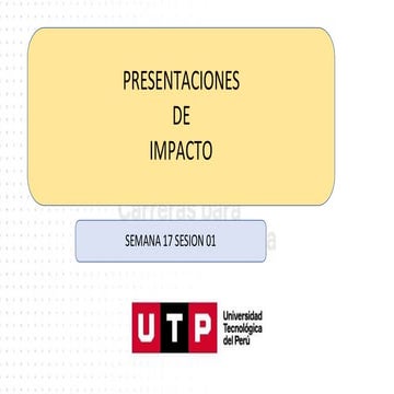 Presentaciones de Impacto | PPTX