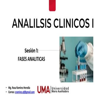 ANALISIS CLINICO 2 SESION DE APRENDIZAJEN º15 | PDF