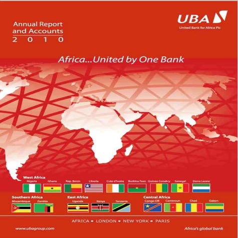 UBA Annual Report 2010 | PDF