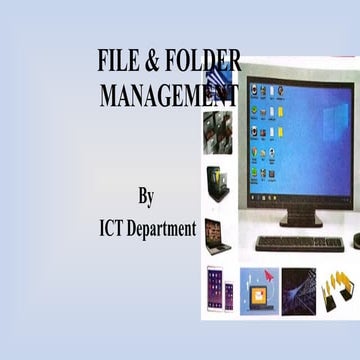 Comprehensive Guide to File Management: Creating, Saving, and ...