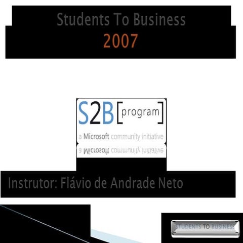S2 B 2007   Infra   Aula 01 V1.00