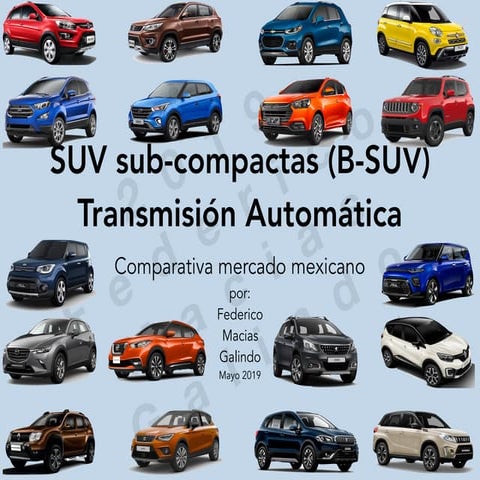 Comparativa automóviles - SUVs compactas (C-SUV T1) | PDF