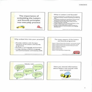 Page 1 of 3 of handout of letters a...