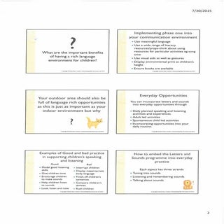 Page 2 of 3 of handout of letters a...