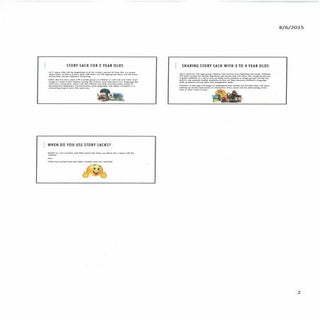 Page 2 of 2 Handout Story sacks in ...