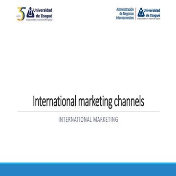 S22 international marketing channels