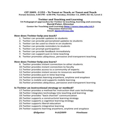 S252 Twitter Presentation