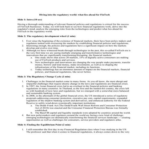 S26: Techsauce | A New World of FinTech Regulation: What the Future Holds (23...