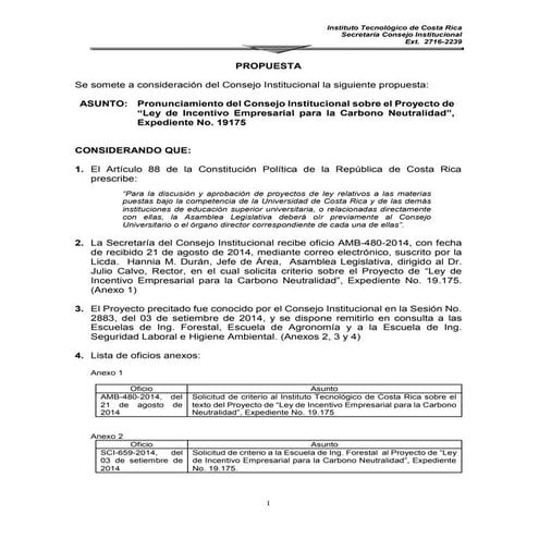 S 2898 pronunciamiento ci proyecto ley incentivos empresarial carbono neut ex...