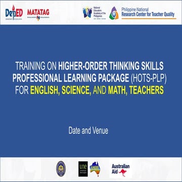 S2A_SD_SOLO and HOTS in the Classroom.pptx