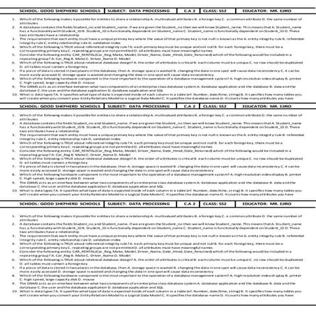 S2 DATA PROCESSING FIRST TERM C.A 2