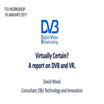 EBU's report on DVB and VR