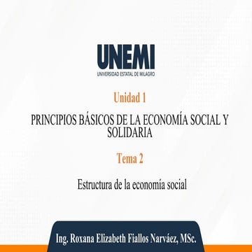 Triptico de economia social y solidaria con sus principios | PDF