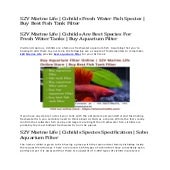 S2V Marine Life - Cichilds Fresh Water Fish Species -Buy Best Fish Tank Filte...