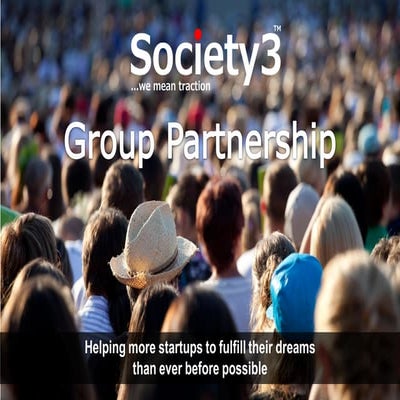 Society3 Group Partnership
