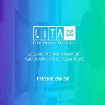 FinTech Belgium Summit - Pitch Battle Lita.co - Bouton