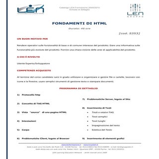 S353 fondamenti-html