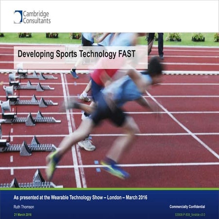   Developing Sports Technology FAST