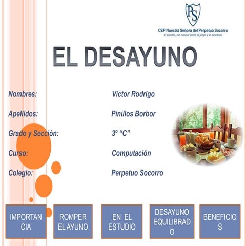 S3 C Nº28 El Desayuno