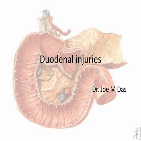 Duodenal injuries