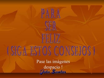 S3 para ser feliz. lindooo(español)