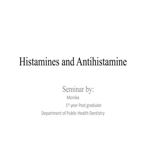 histamine