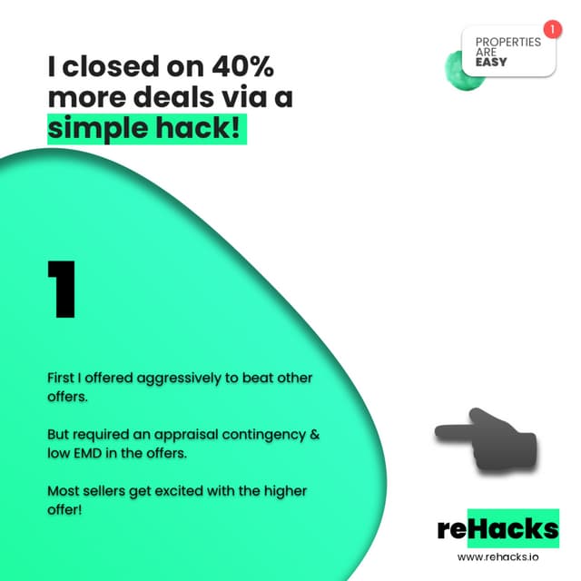 Inclosed on 40% more Deals via a Simple hack! | PDF