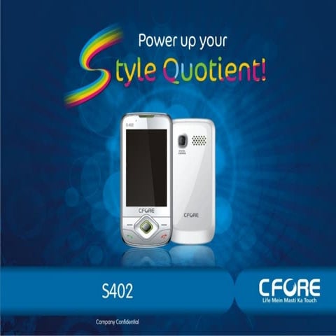 CFORE S402 MOBILE PHONE