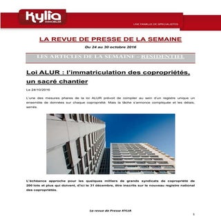 S44   revue de presse kylia - semai...
