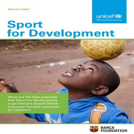 Sport for Development - Project Brief