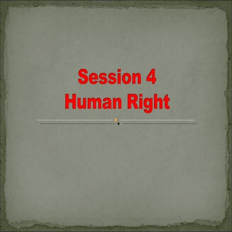 S4 human rights