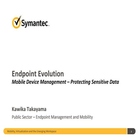 Endpoint Evolution