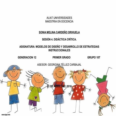 DIDÁCTICA CRÍTICA PARA UN APRENDIZAJE SIGNIFICATIVO