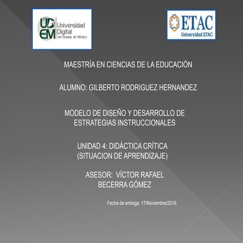 SITUACIÓN DE APRENDIZAJE